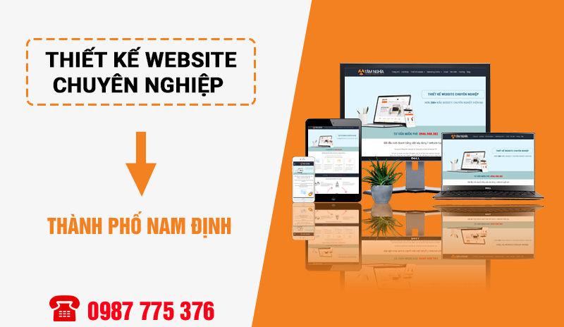 Địa chỉ thiết kế website chuyên nghiệp tại Nam Định