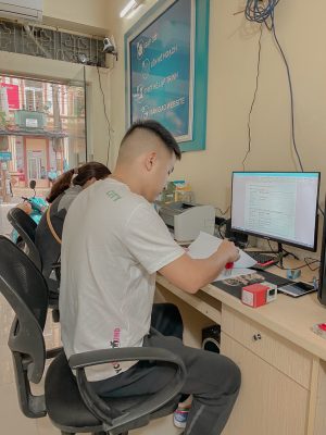 Văn phòng công ty thiết kế webiste tại Nam Định